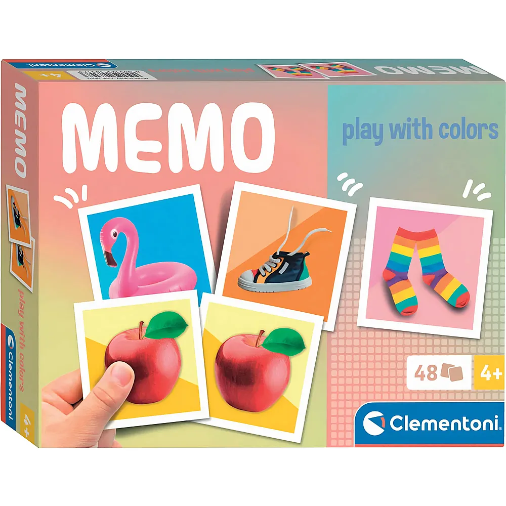 Clementoni Spiele Memo Wilde Tiere
