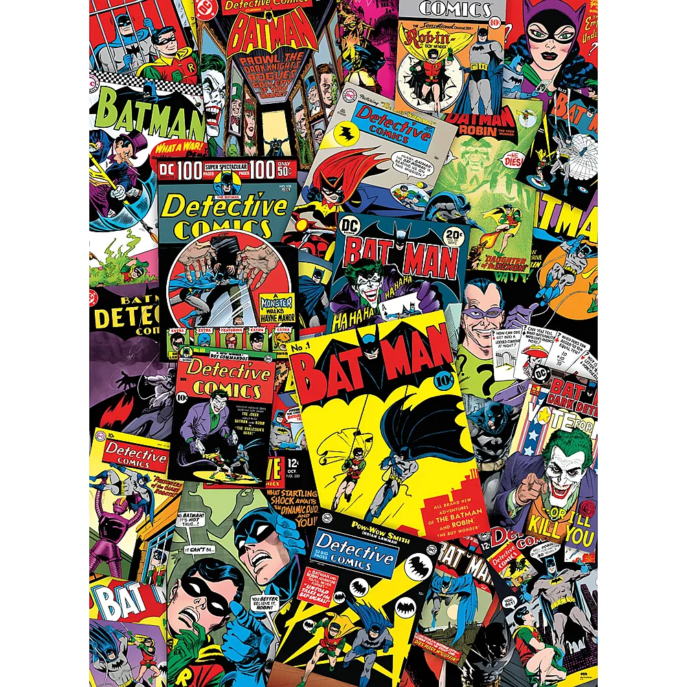 Aquarius Puzzle Batman Collage 1000Teile