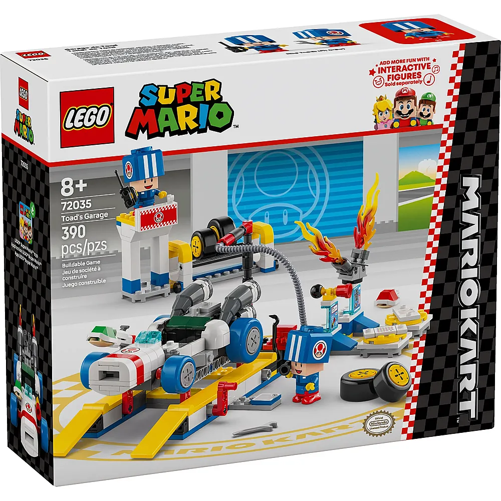 LEGO Super Mario Mario Kart  Toads Werkstatt 72035