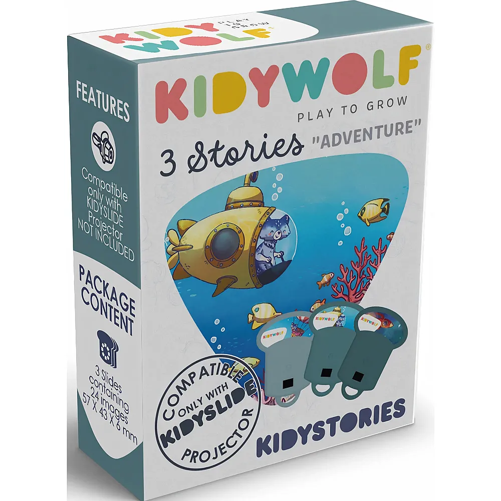 Kidywolf Bildscheiben zu Taschenlampe Abenteuer
