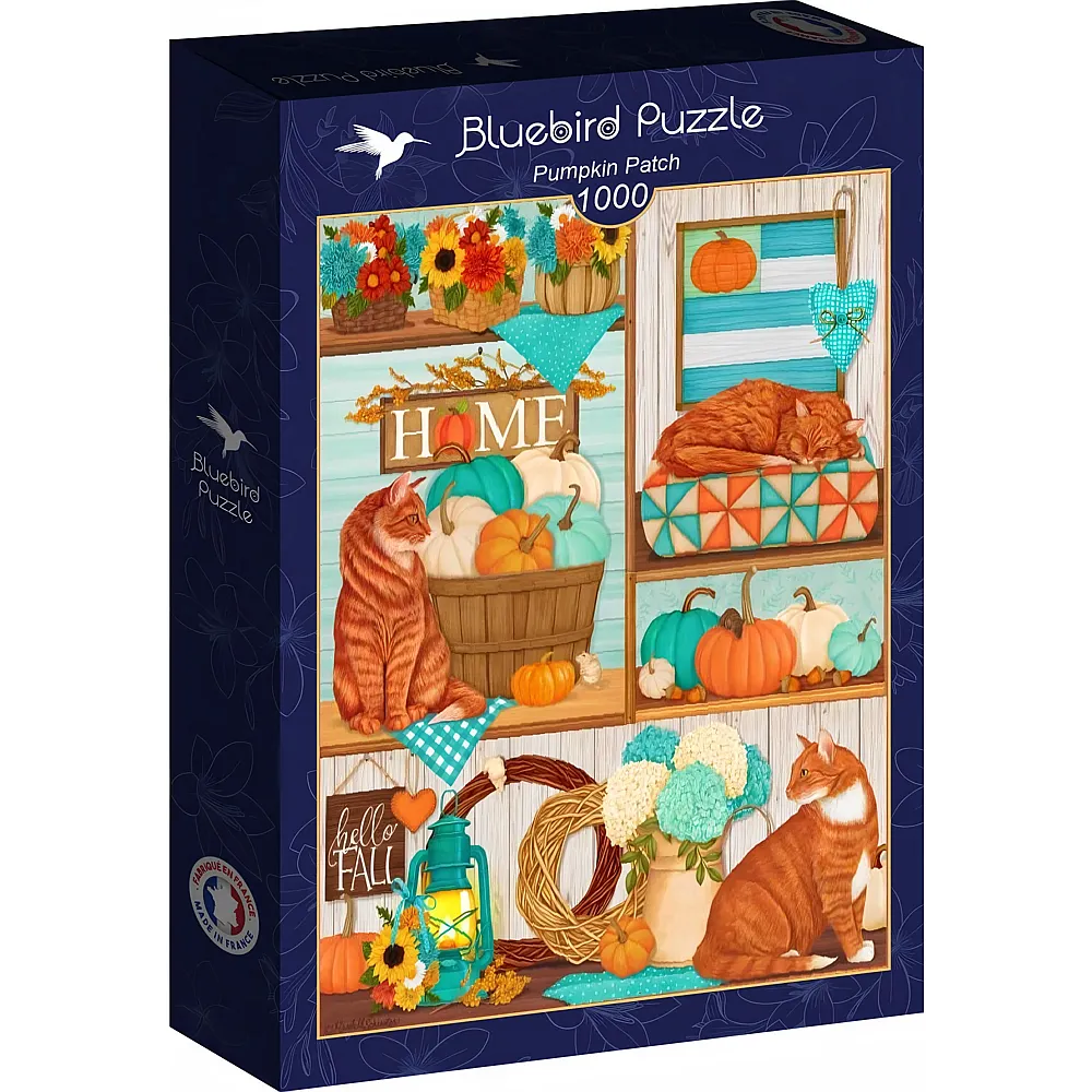 Bluebird Puzzle K�rbis-Patchwork - 1000 Teile