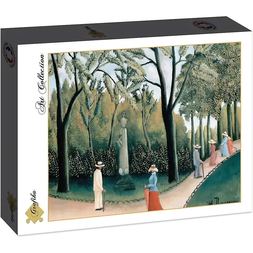 Grafika Puzzle Art Collection Henri Rousseau: Le Jardin du Luxembourg, 1909 - 2000 Teile