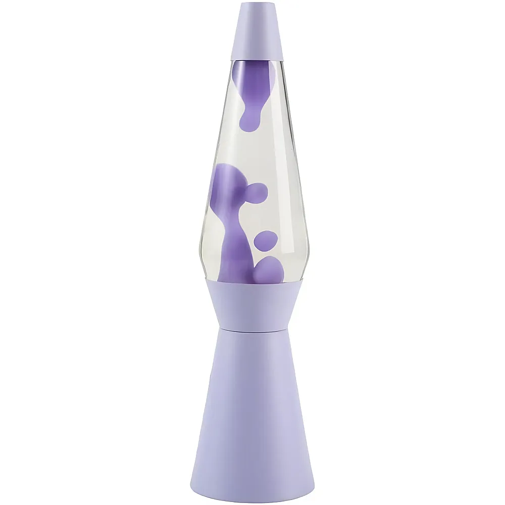 i-total Fl�ssige Lavalampe Lila Pastell Spaceship - 40 cm