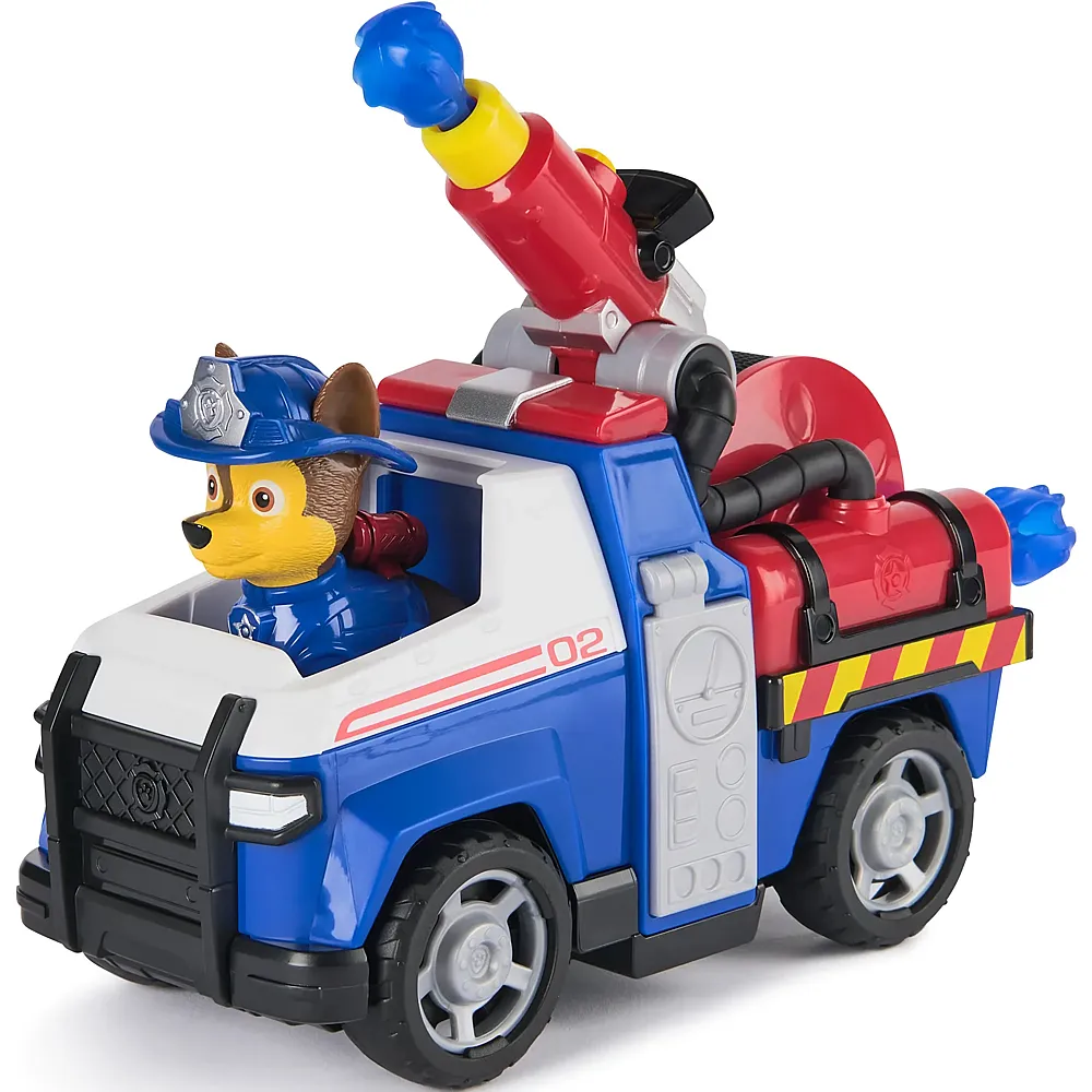 Spin Master Paw Patrol Fire Rescue Chases Rettungsfahrzeug mit Geschoss-Abwurf