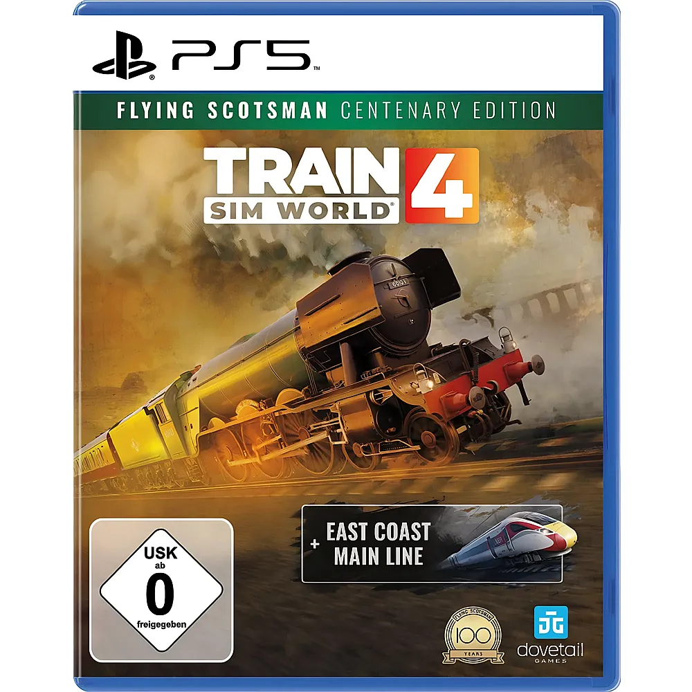 Dovetail Games Train Sim World 4 - Flying Scotsman Centenary Edition PS5 D