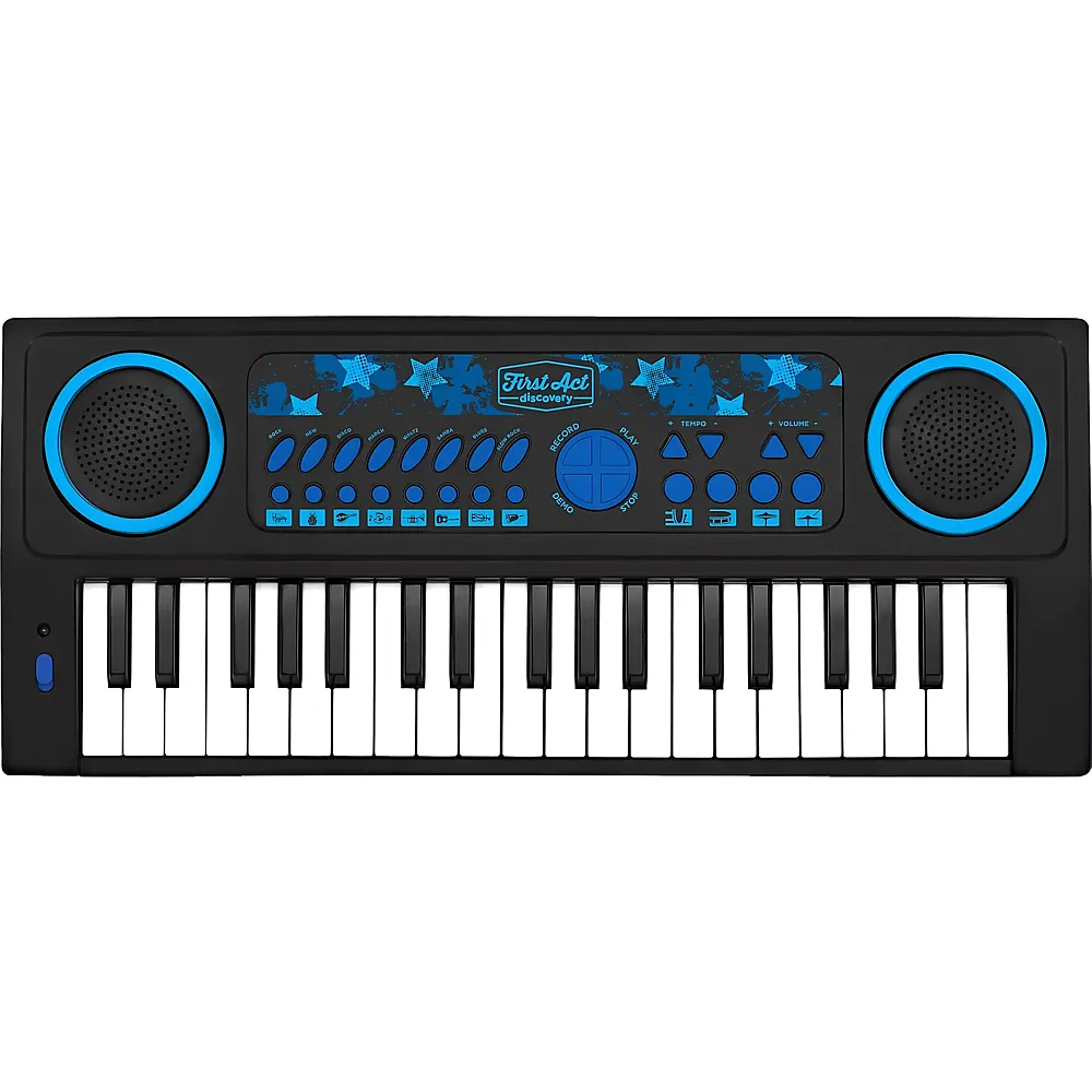 Jazwares Act Discovery -  - Keyboard, schwarz/blau - Suche