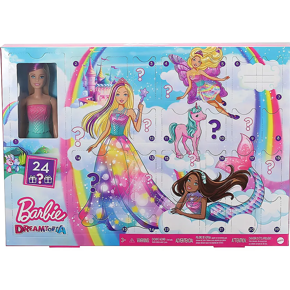 Barbie Dreamtopia Adventskalender Fairytale