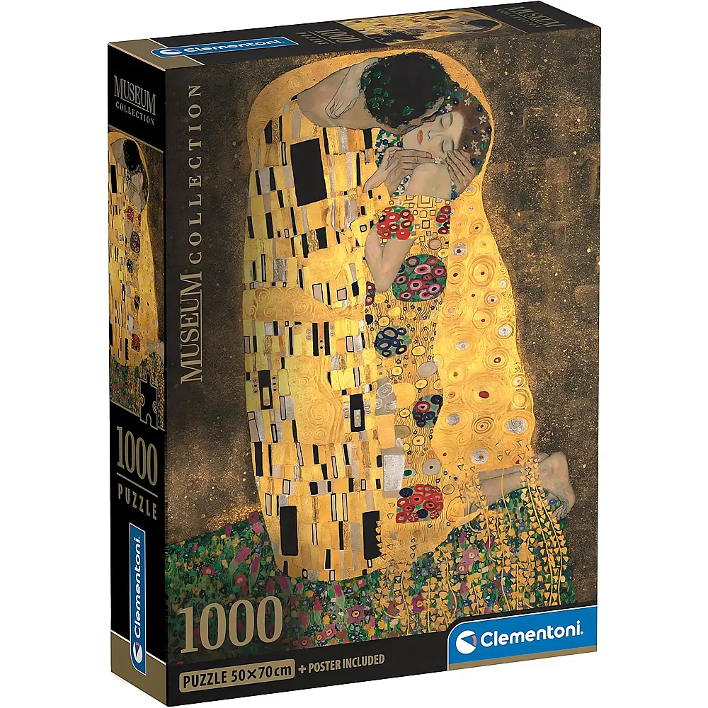 Clementoni Puzzle Museum Collection The Kiss - 1000 Teile
