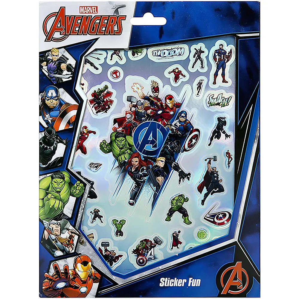 Undercover Stickerset Avengers | Tattoos & Stickers