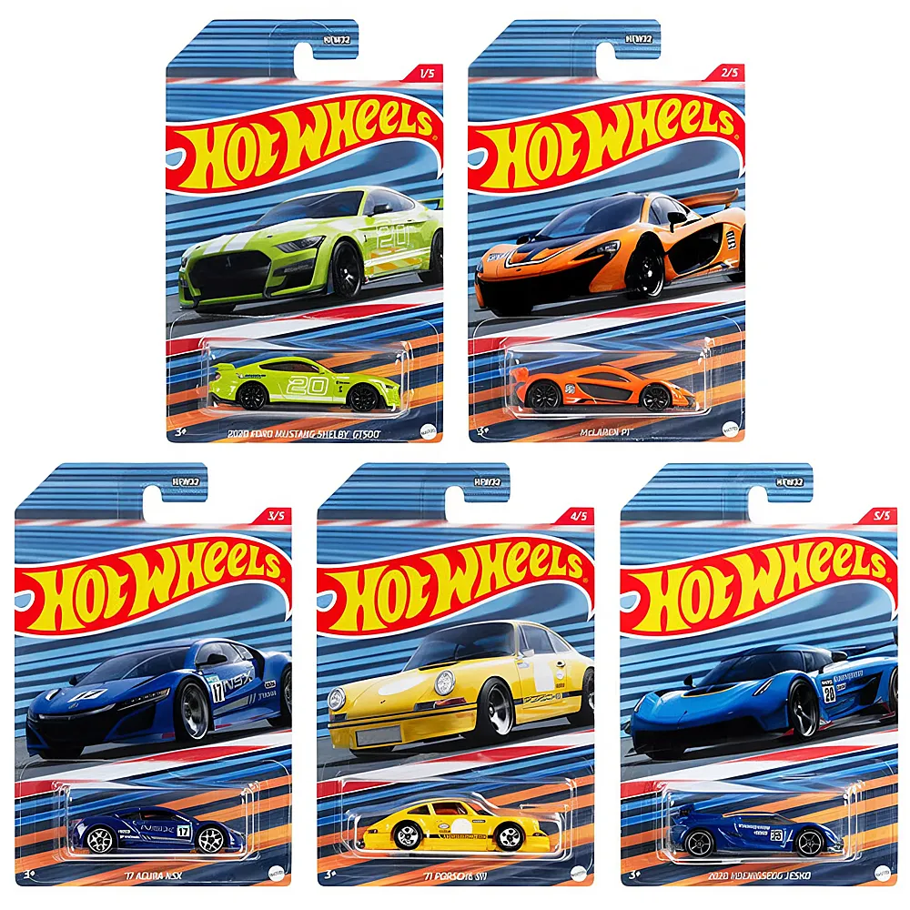 Hot Wheels Entertainment Entertainment Racing Circuit Sortiment - 1:64 | Autos