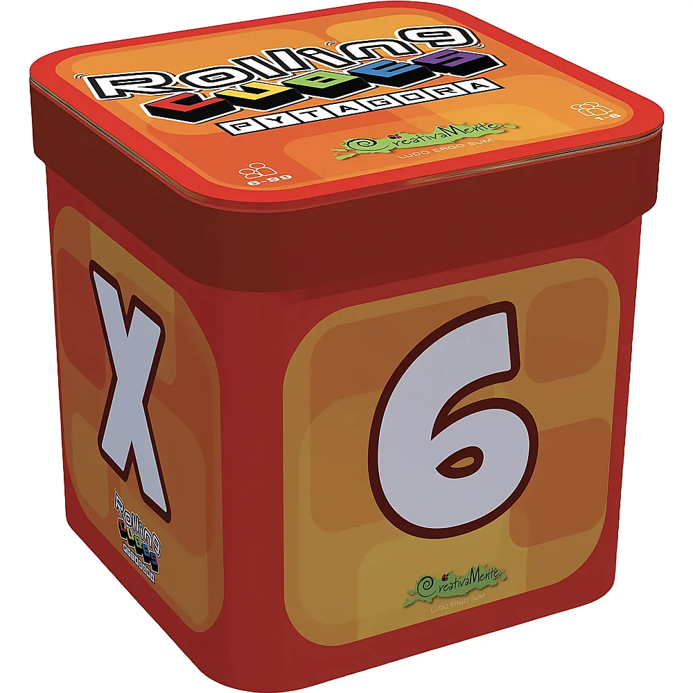 CreativaMente Spiele Rolling Cubes Pytagora DE