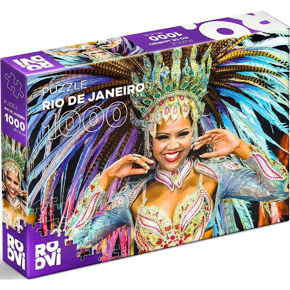 Roovi Puzzle Rio de Janeiro 1000Teile