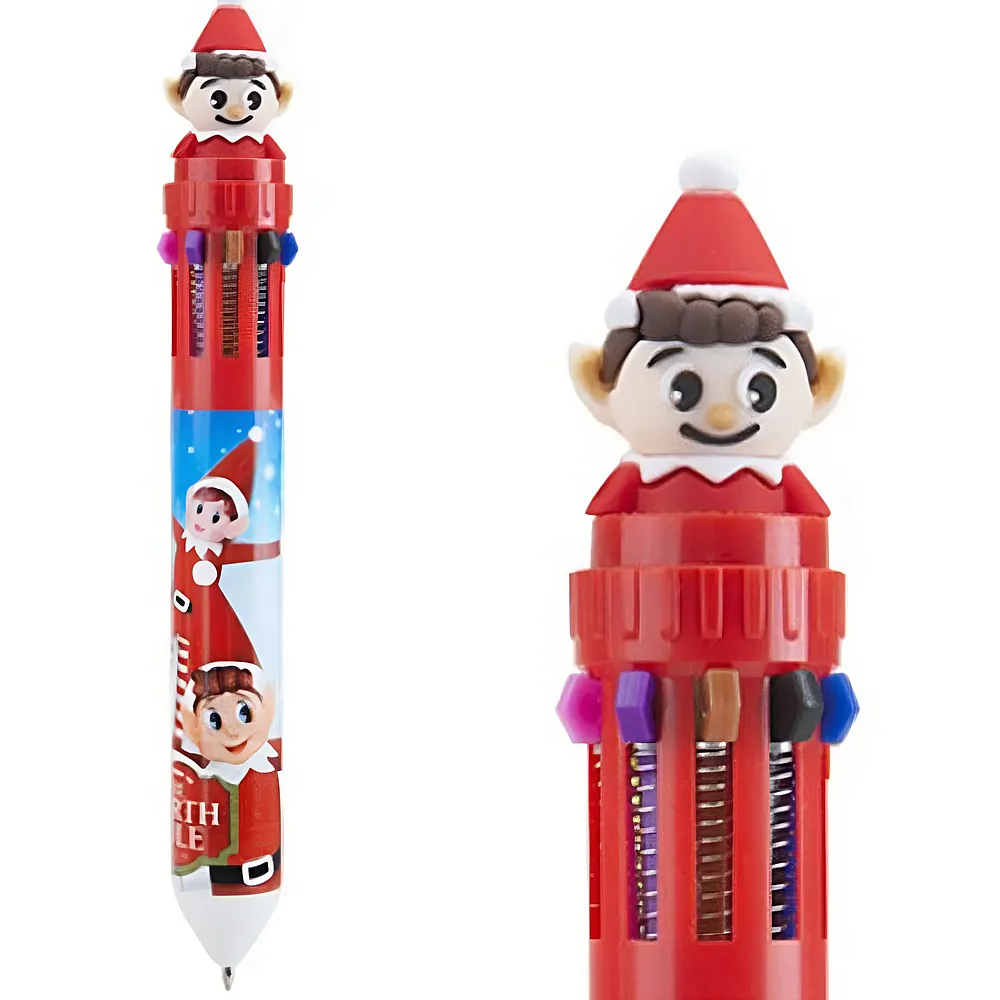 meinspielzeug - Sombo Elf Mehrfarbenstift mit 10 verschiedene Farben | Schule & Kindergarten