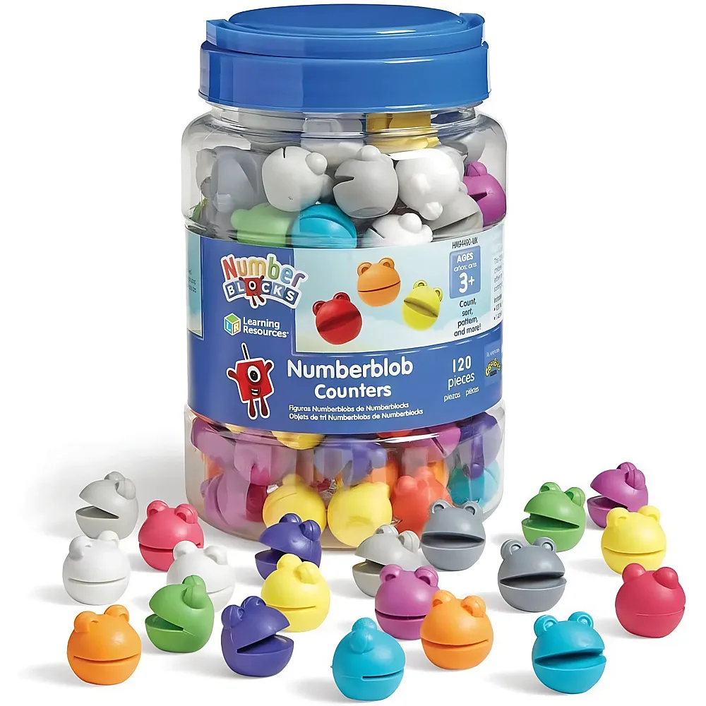 Learning Resources Numberblocks Mathematik Numberblob-Spielfiguren - 120 Teile