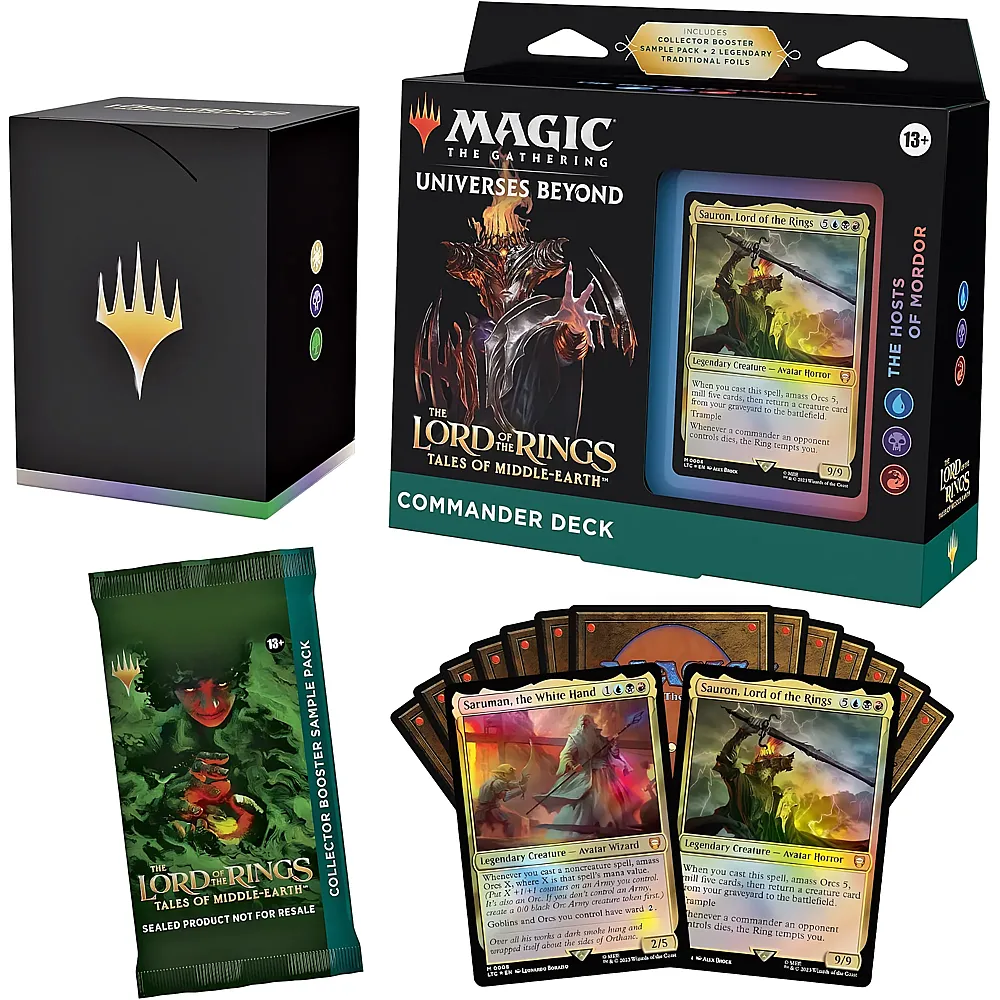 Magic The Gathering The Lord of the Rings Der Herr der Ringe Tales of Middle-earth Commander Deck - English