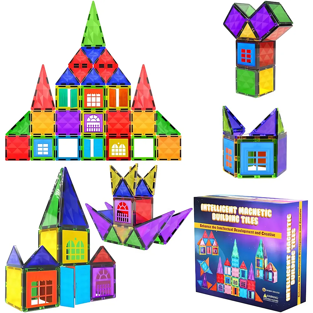 Desire Deluxe Magnetische Bausteine - 42 Teile