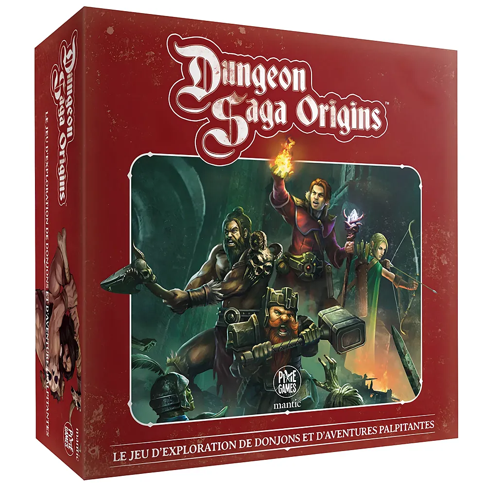 Pixie Games Dungeon Saga Origins FR