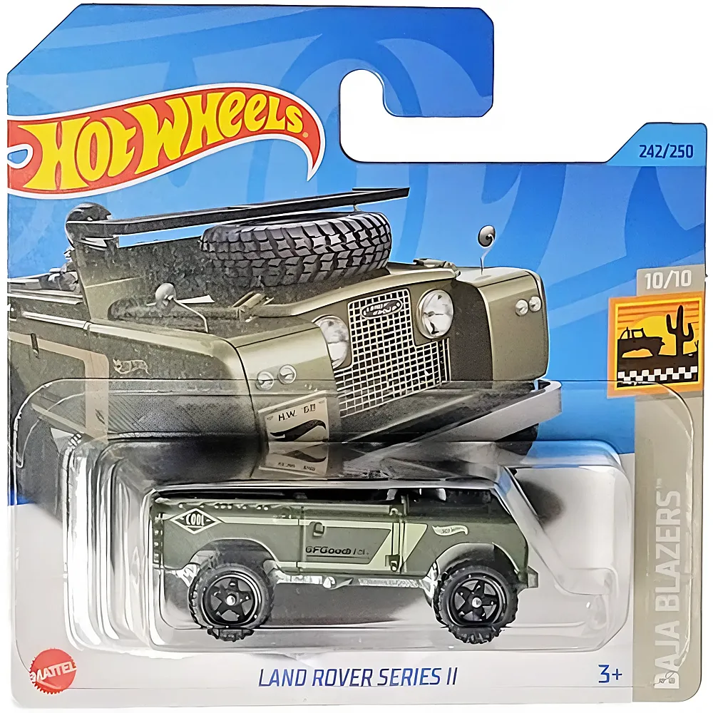Hot Wheels Baja Blazers Land Rover Series II 1:64 | Autos