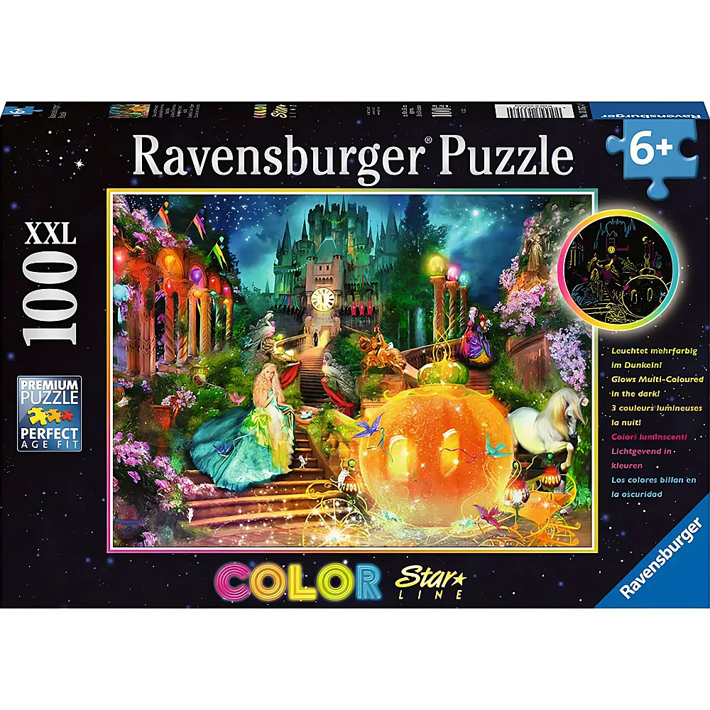 Ravensburger Puzzle Disney Princess Star Line Tanz um Mitternacht 100XXL