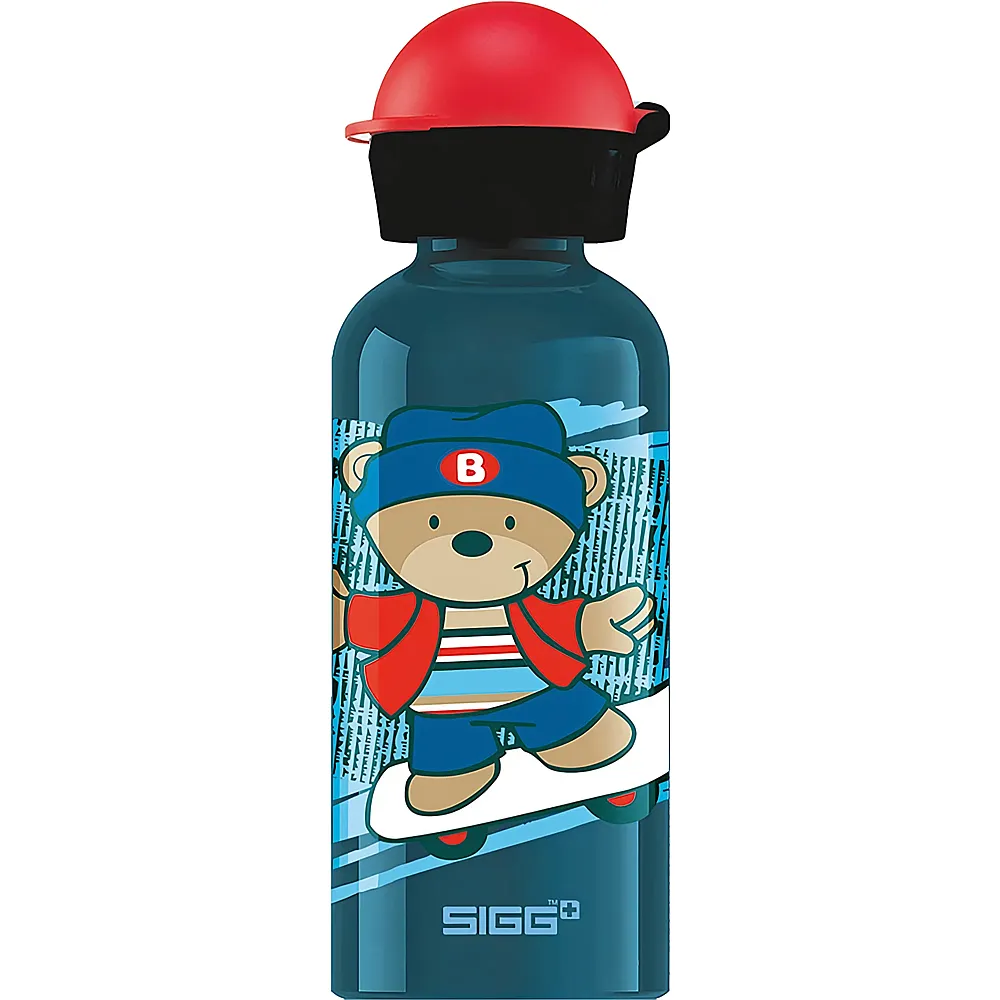 Sigg Alu Trinkflasche Kinder Skate - 400 ml - Essen & Trinken