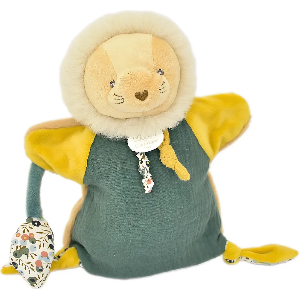meinspielzeug - Doudou et Compagnie Handpuppe L�we - 25 cm | Handpuppen