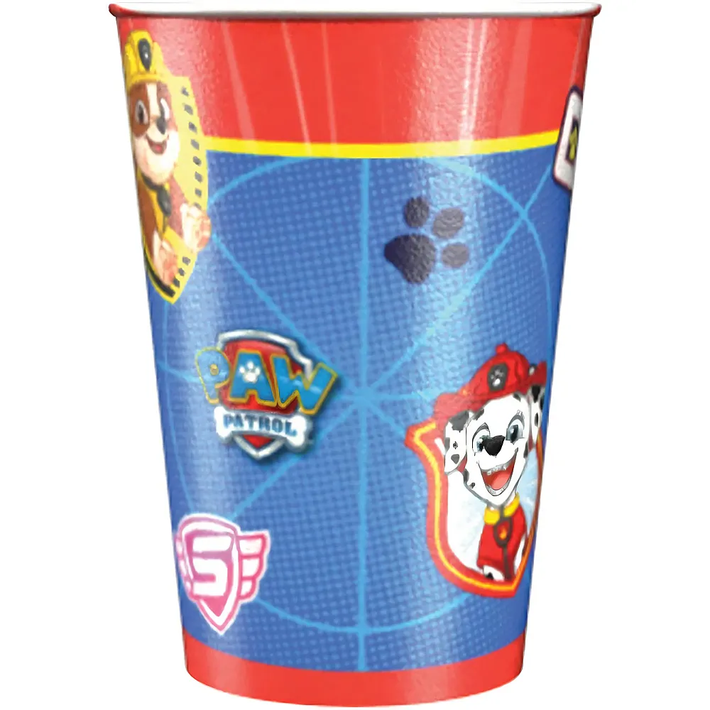 Amscan Paw Patrol Partybecher 250ml - 8 Teile - Tischdeko