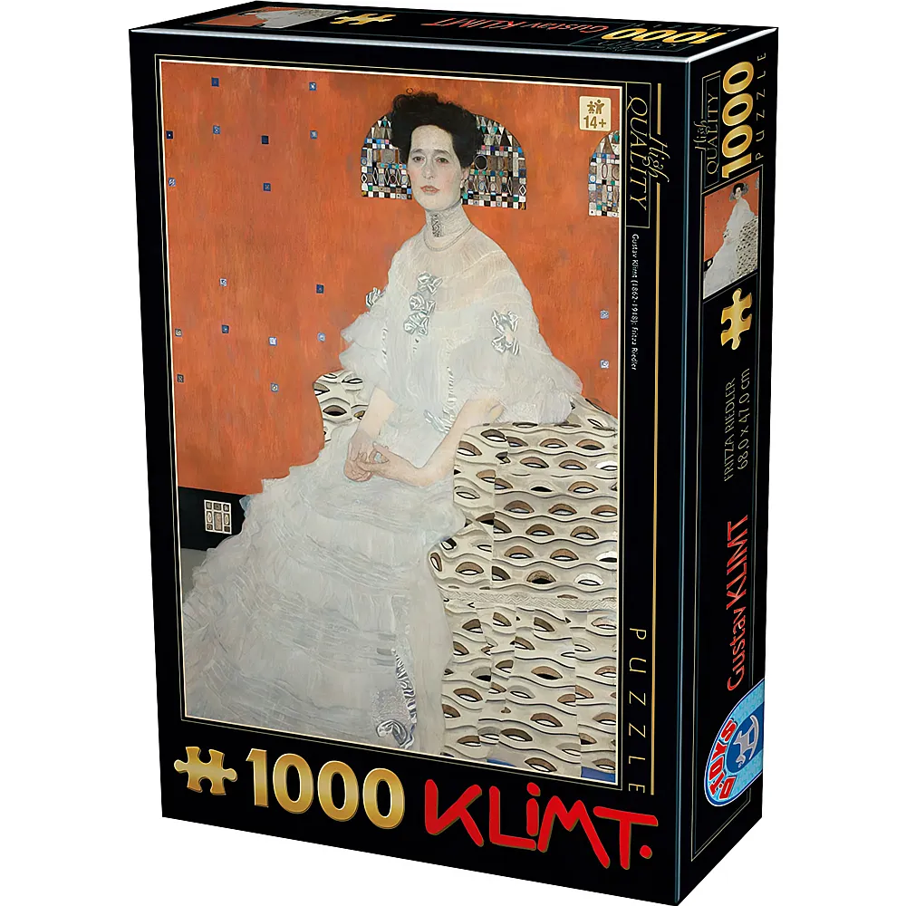 DToys Puzzle Gustav Klimt Fritza Riedler 1000Teile