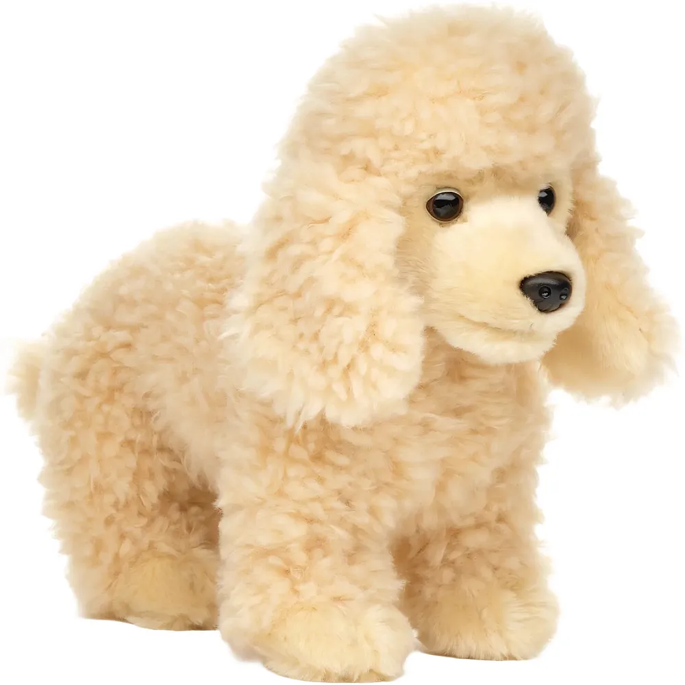 Unitoys Pudel stehend Apricot - 30 cm | Hunde Pl�sch