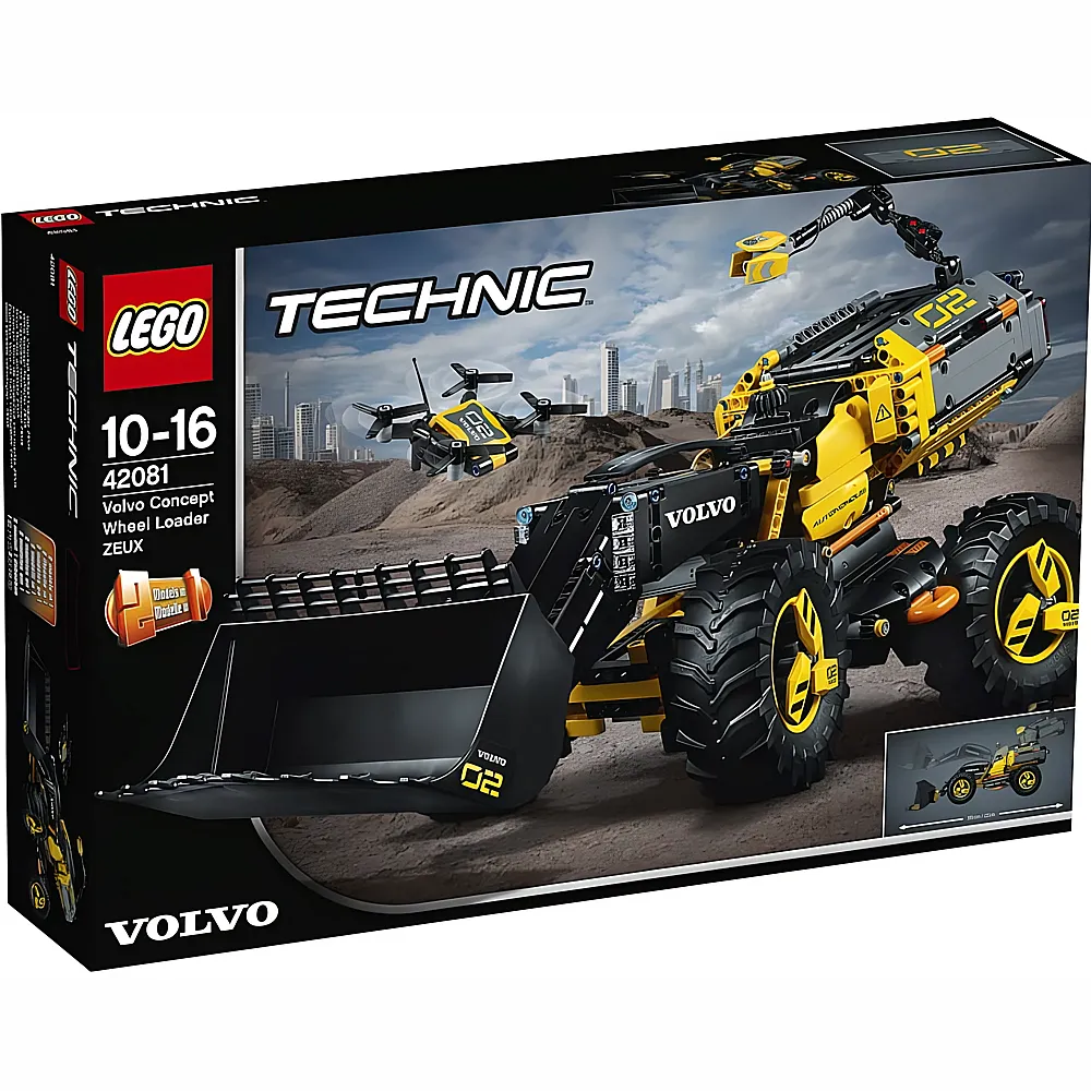 LEGO Technic Volvo Konzept-Radlader ZEUX 42081