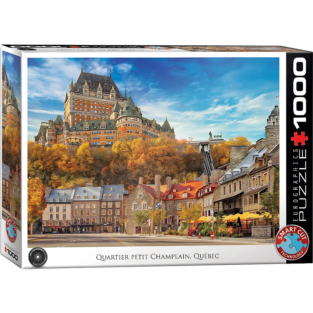 Eurographics Puzzle Petit Champlain, Qu�bec - 1000 Teile
