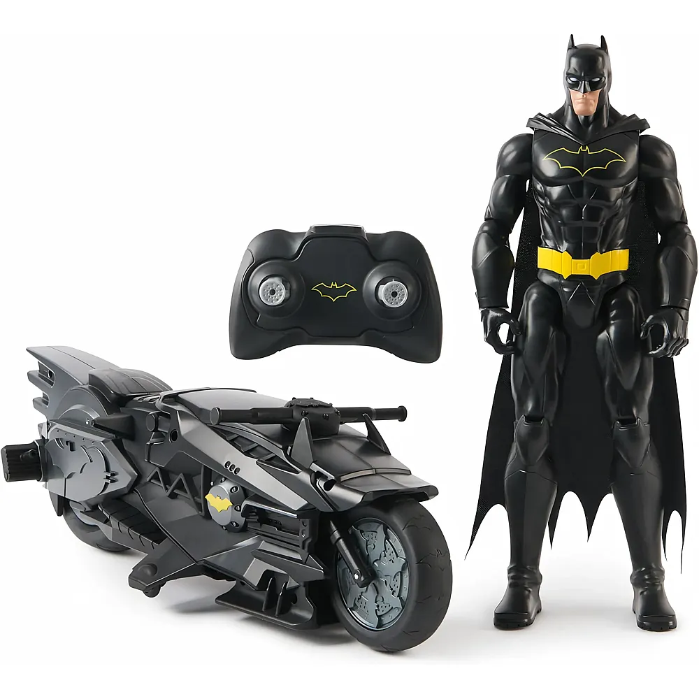 Spin Master RC Batcycle mit Batman Actionfigur 30cm