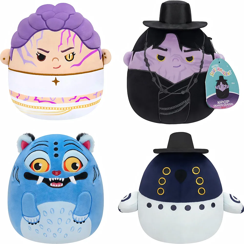 Squishmallows Squishmalllows KPop Pl�sch ass. 16.5 cm / im Thekendisplay