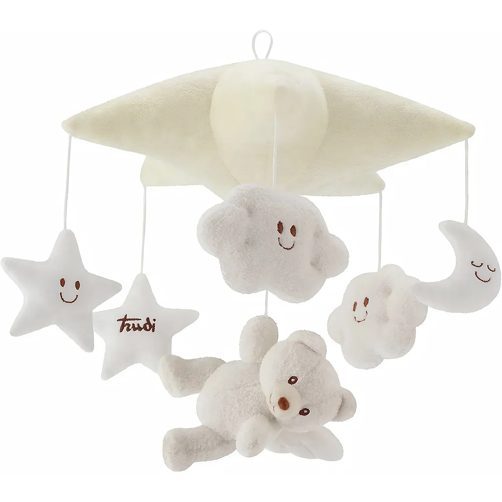 Trudi Dreamcatcher Bear Mobile Ivory - Brands