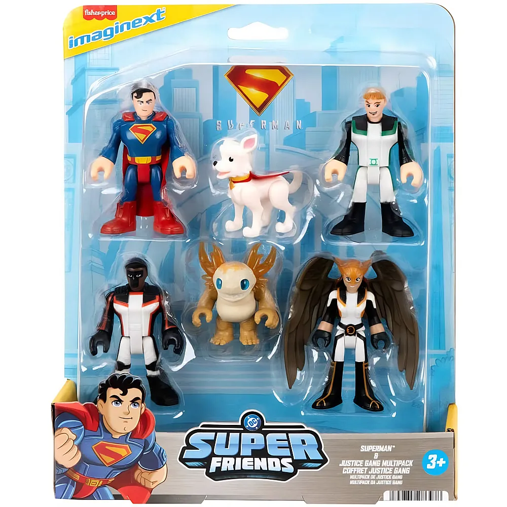 Imaginext Superman Actionfigur Multipack