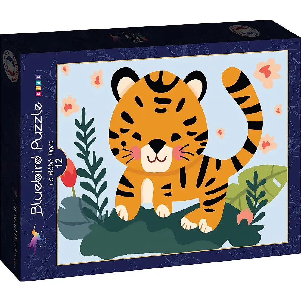 Bluebird Puzzle Der kleine Tiger 12Teile