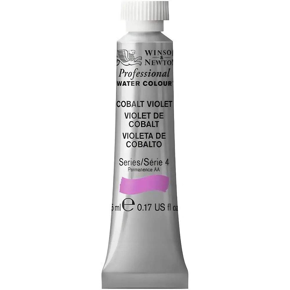 Winsor & Newton W&n Prof. Water Colour 5ml Tube Kobaltviolett
