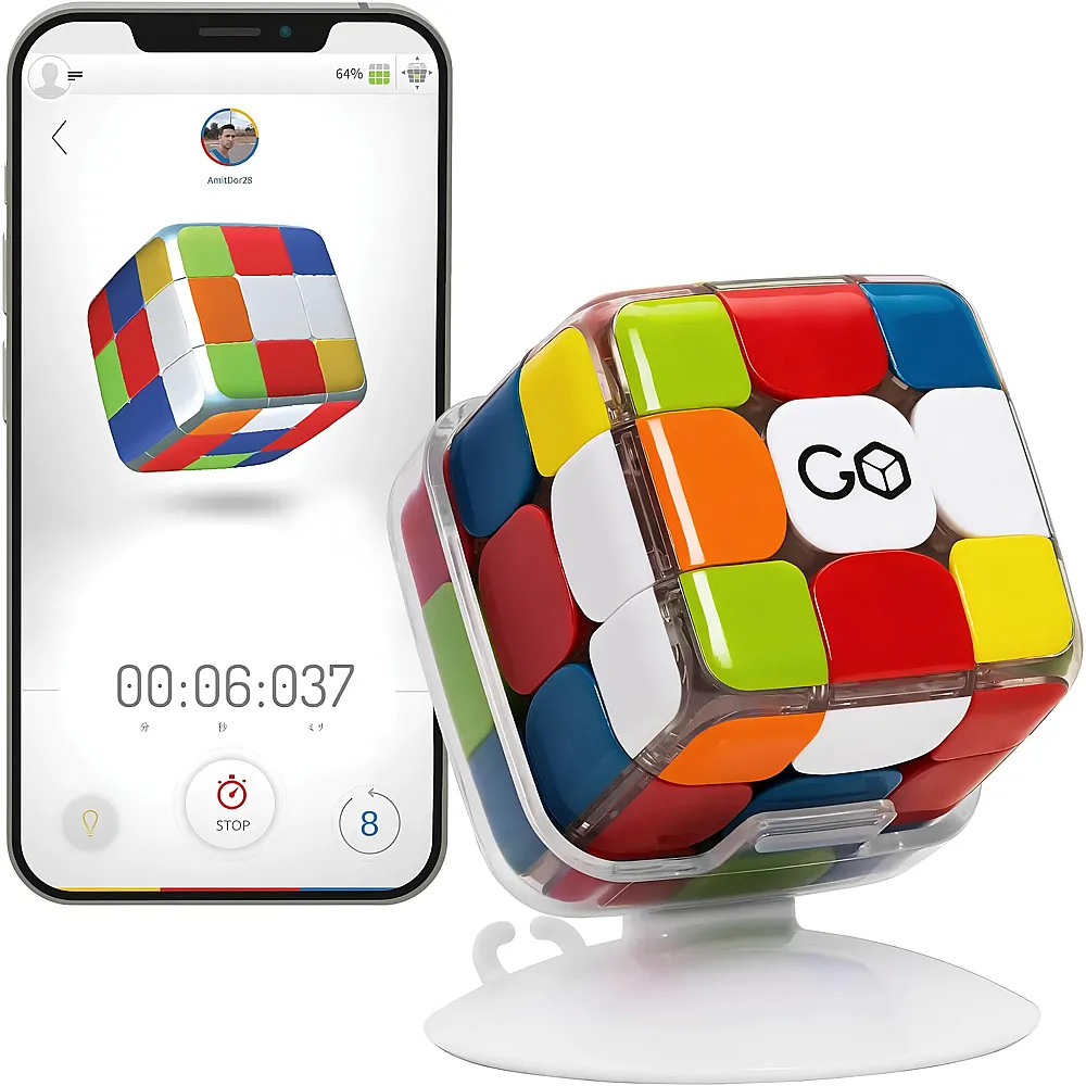 GoCube Der vernetzte elektronische Bluetooth-W�rfel 3x3 - Logikspiele