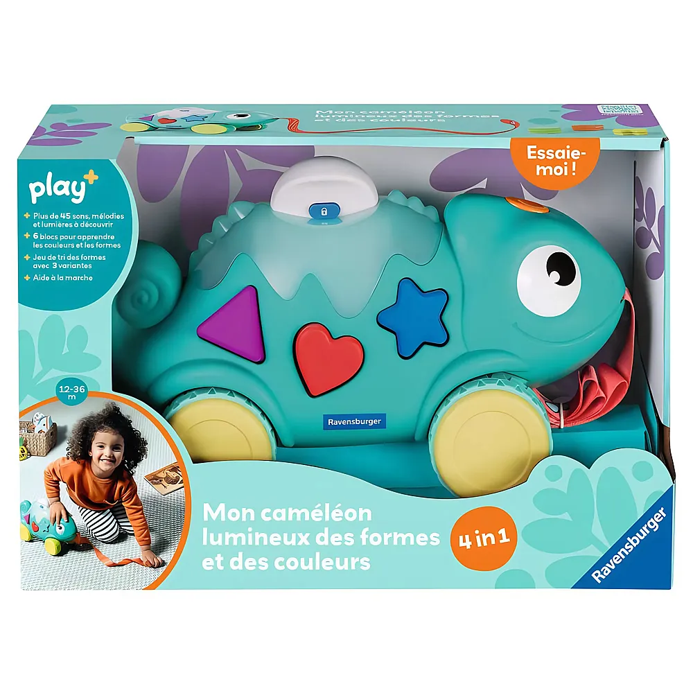 Ravensburger Mon cam�l�on lumineux des formes et des couleurs FR