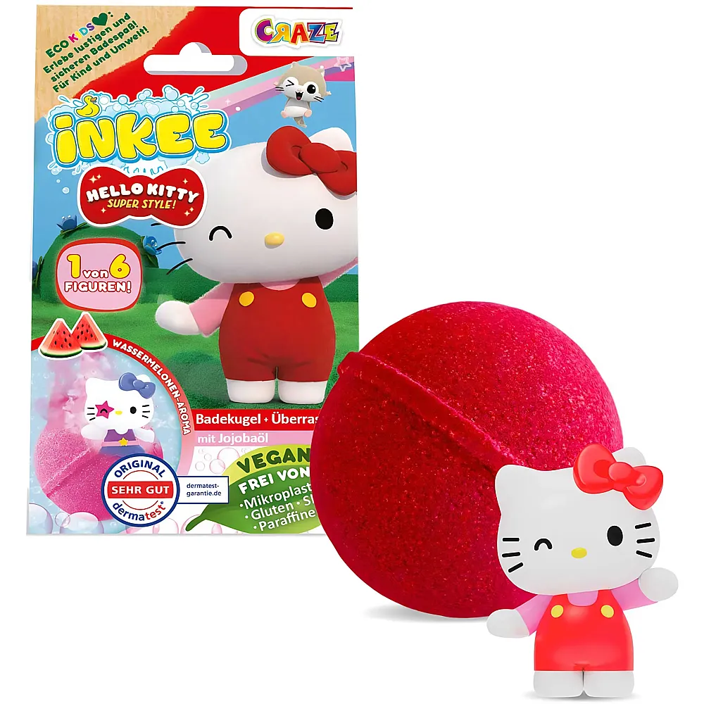 Craze Inkee �berraschungsbadekugel Hello Kitty