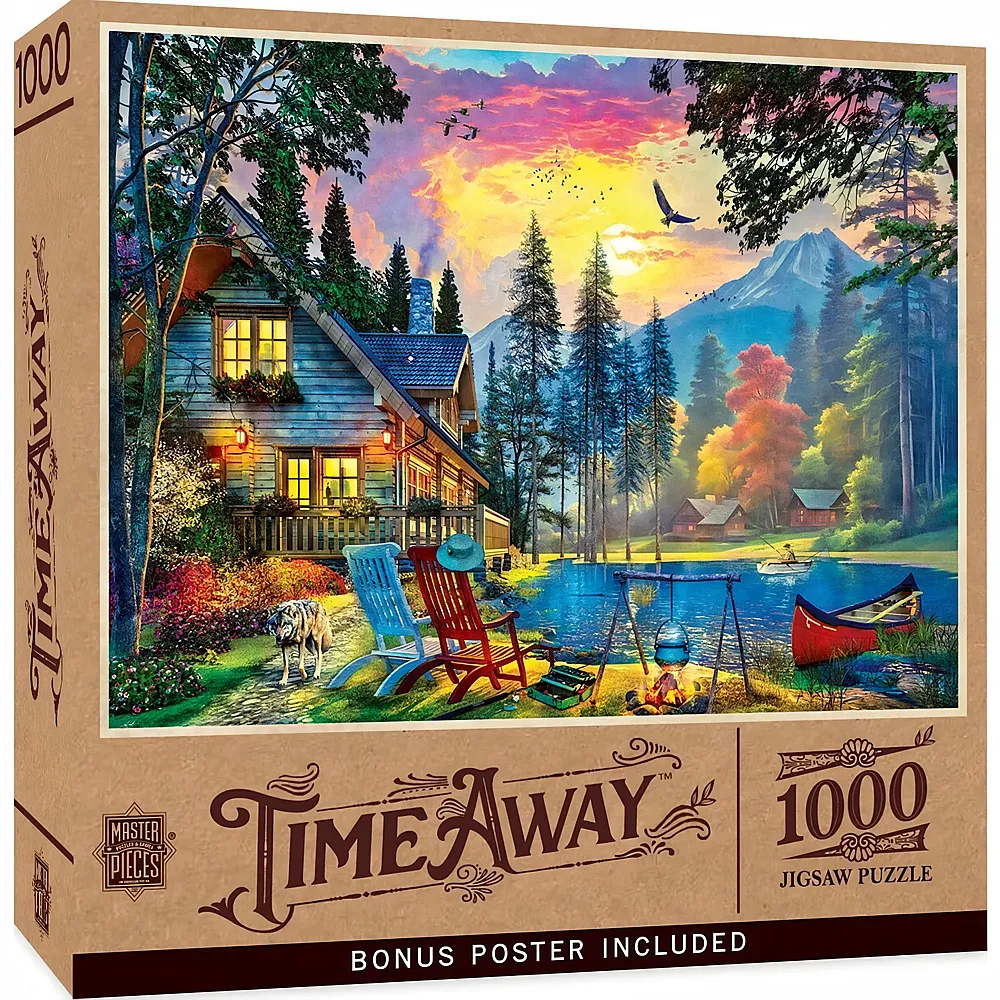 Master Pieces Puzzle Time Away Die letzten Tage des Sommers 1000Teile