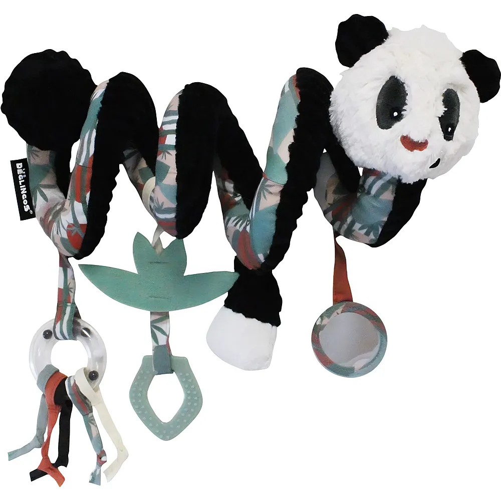 meinspielzeug - Les D�glingos Deglingos Spiral Rototos - Panda Pl�schtier