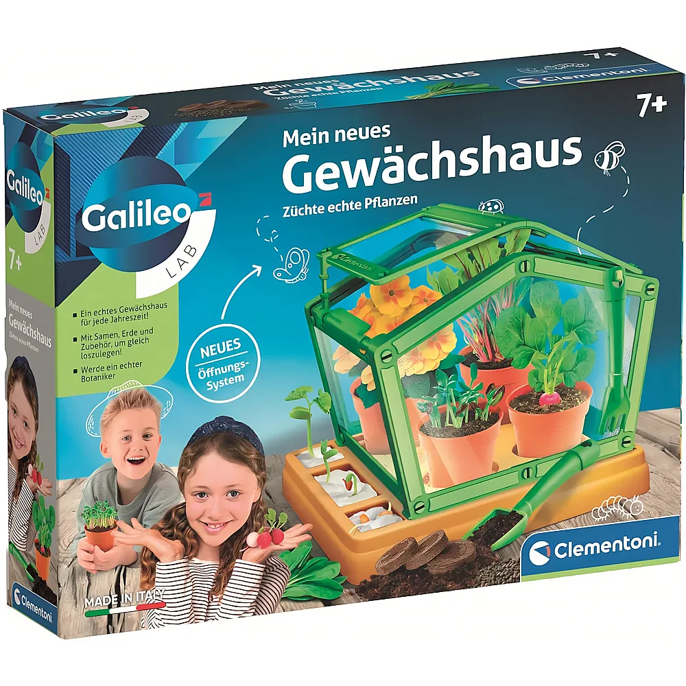 Clementoni Galileo Mein neues Gew�chshaus
