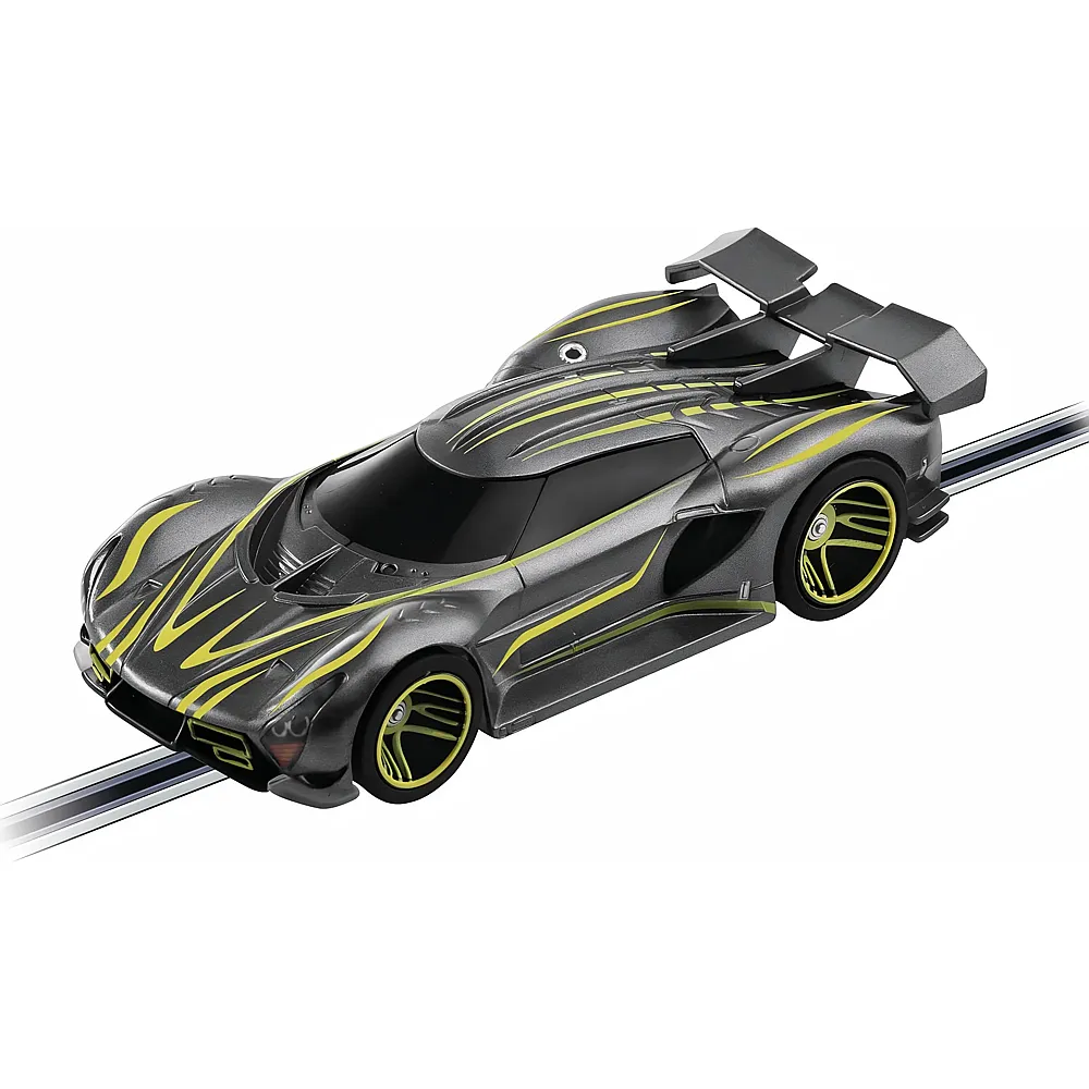 Carrera Go Hypercar Antrazit/Neon Gelb | Rennbahn Fahrzeuge
