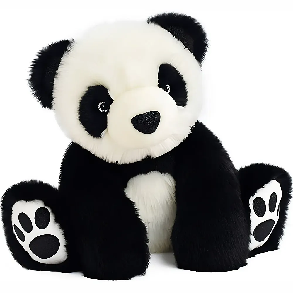 Doudou et Compagnie So Chic Panda Schwarz 35cm | Bren Plsch