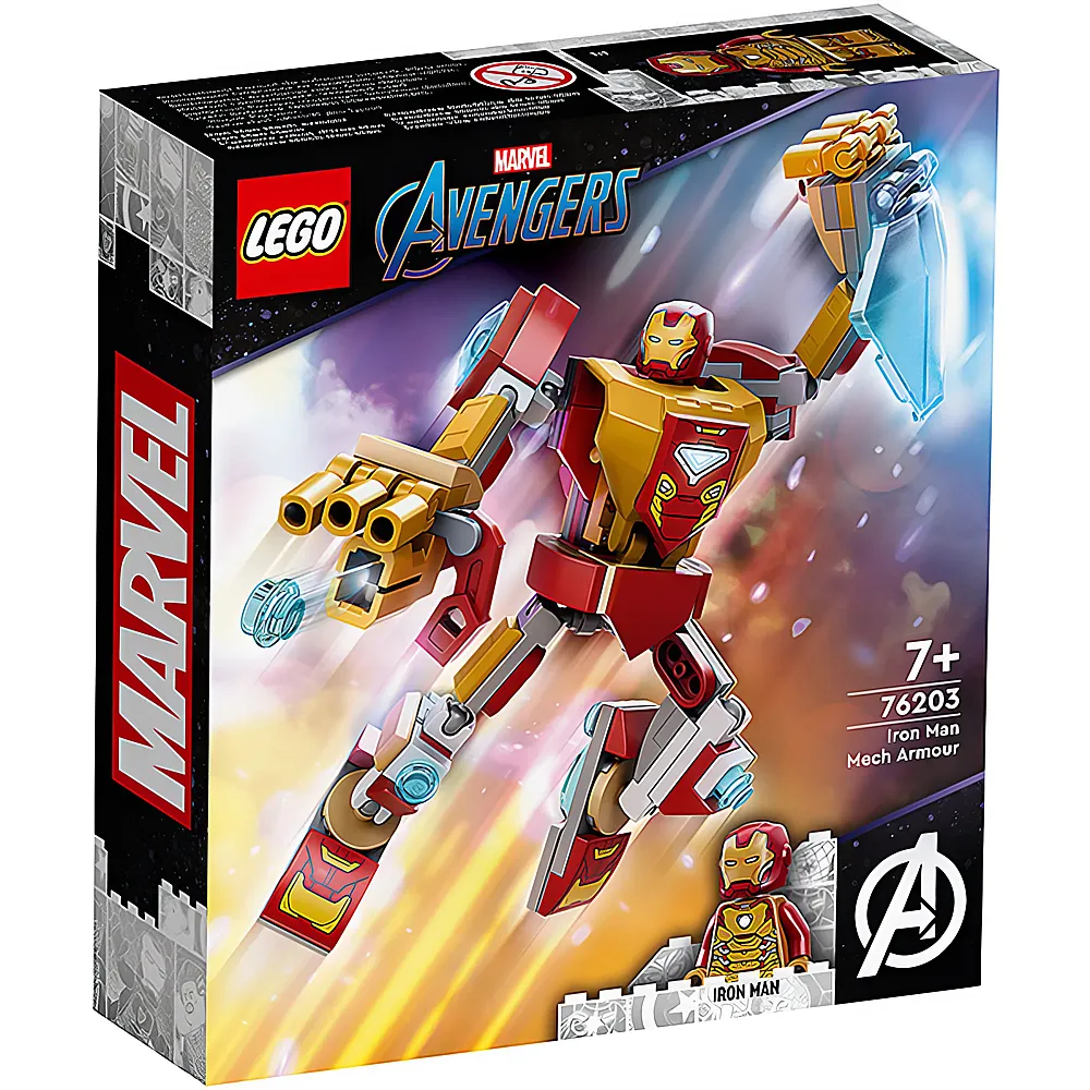 LEGO Marvel Super Heroes Avengers Iron Man Mech 76203