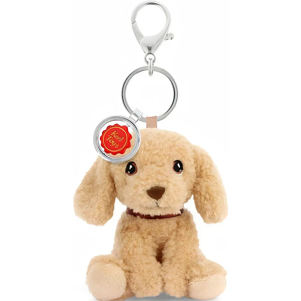 meinspielzeug - KeelToys Keeleco Schl�sselanh�nger Hund - 12 cm | Accessoires