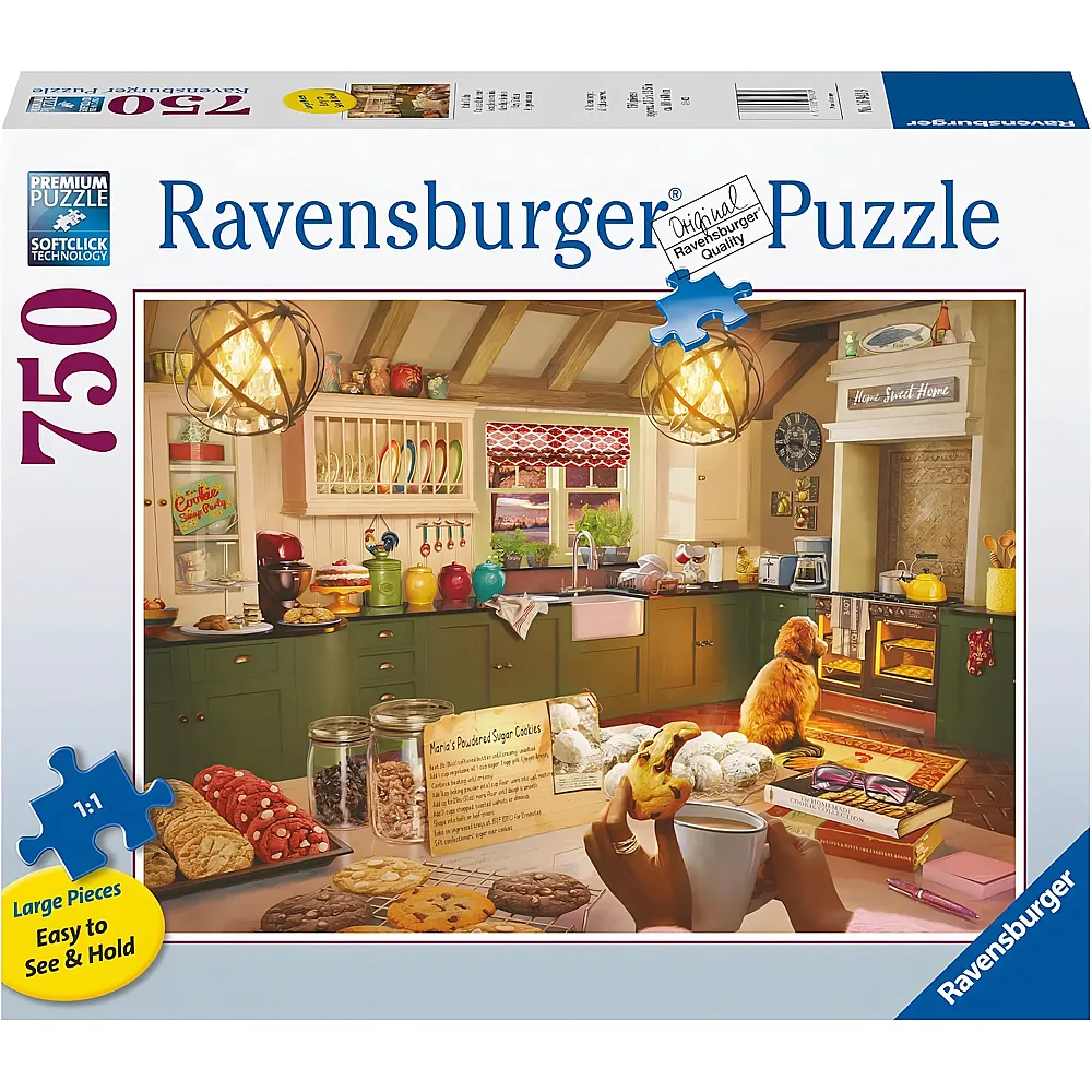 Ravensburger Puzzle 750 Teile Gem�tliche K�che