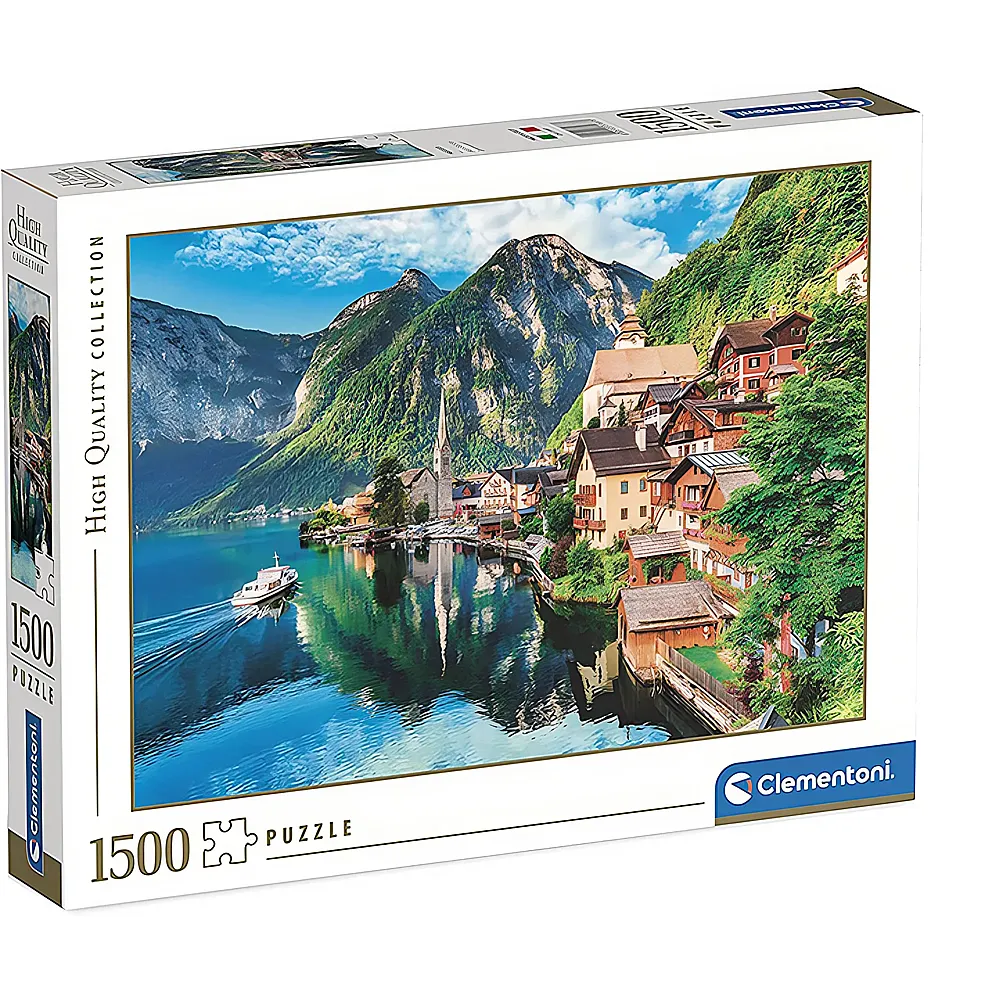 Clementoni Puzzle High Quality Collection Hallstatt 1500Teile