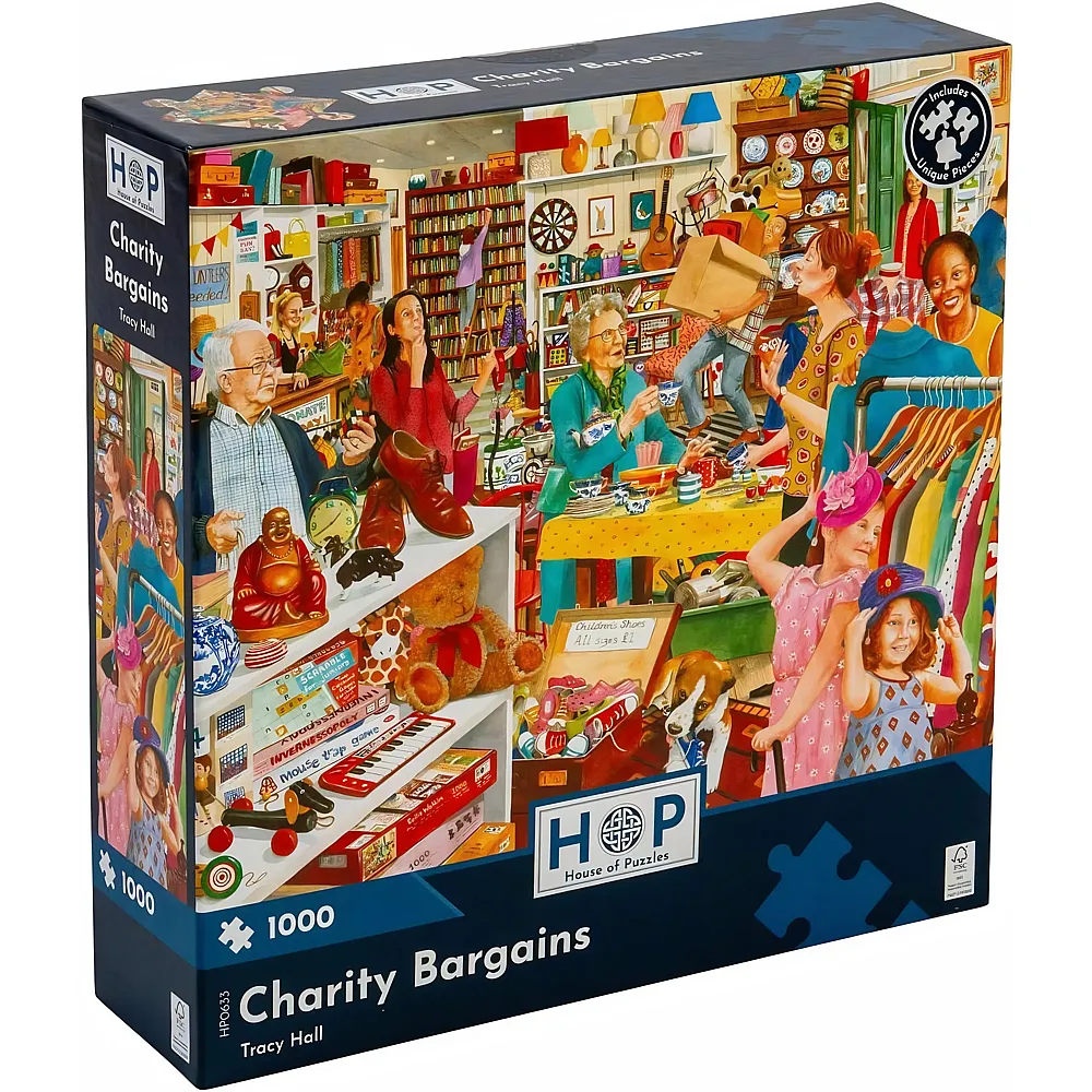 HOP - House of Puzzles Charity Bargains 1000Teile
