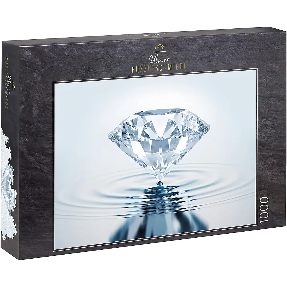 Ulmer Puzzleschmiede Impossible Kristall-Diamant im ruhigen Wasser - 1000 Teile